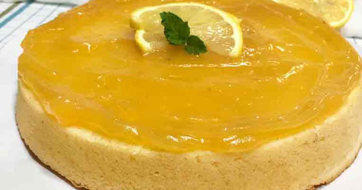 Pastel de limón estilo inglés | Postres Fáciles y Ricos