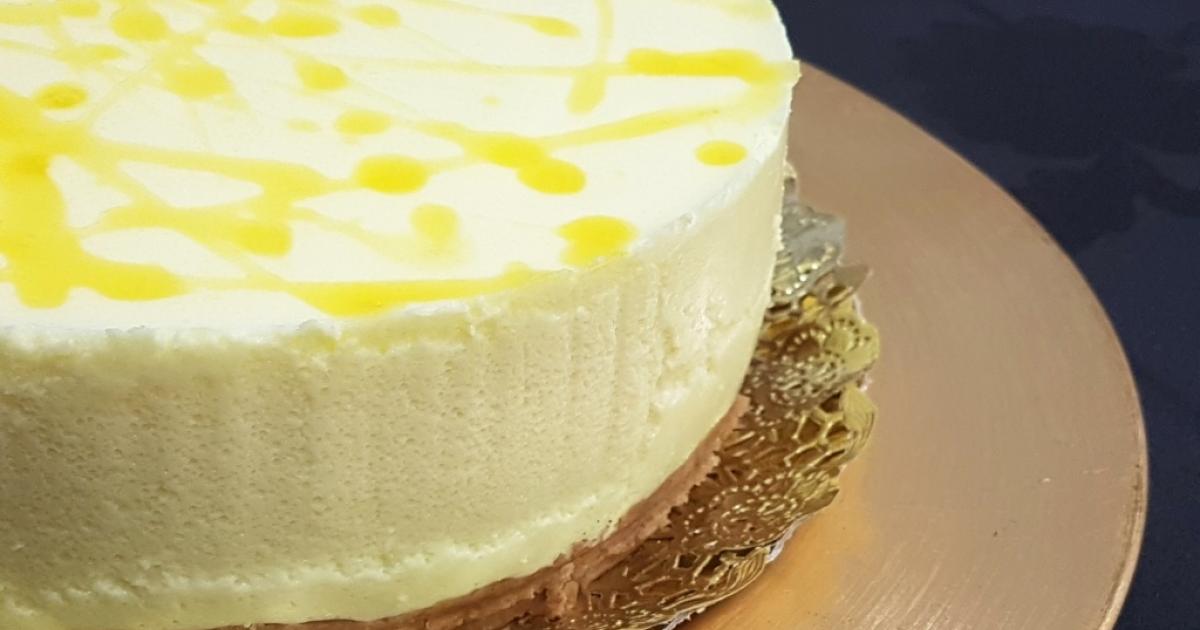 Tarta de limón sin azúcar | Postres Fáciles y Ricos
