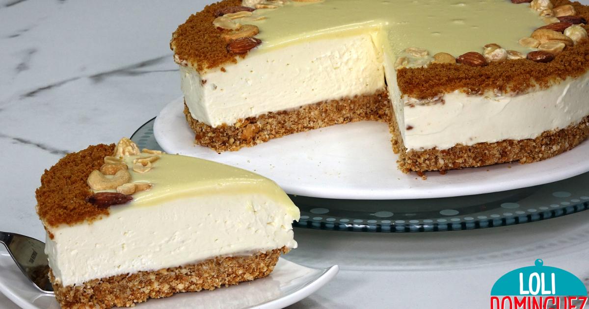 Tarta de queso sin horno y sin gelatina – loli domínguez | Postres ...